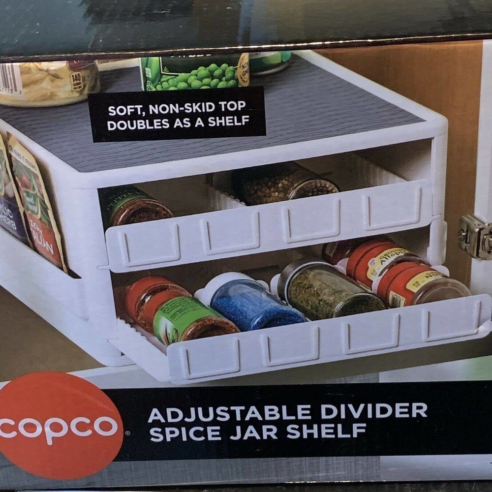 Spice Jar Shelf Rack Kitchen Organizer 5 Stars ⭐️ Rating s